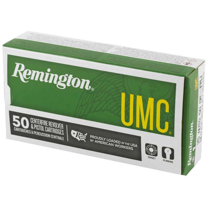 Remington Ammunition Umc, Rem 23716 L25ap     Umc 25 Acp      50 Mc   50/10