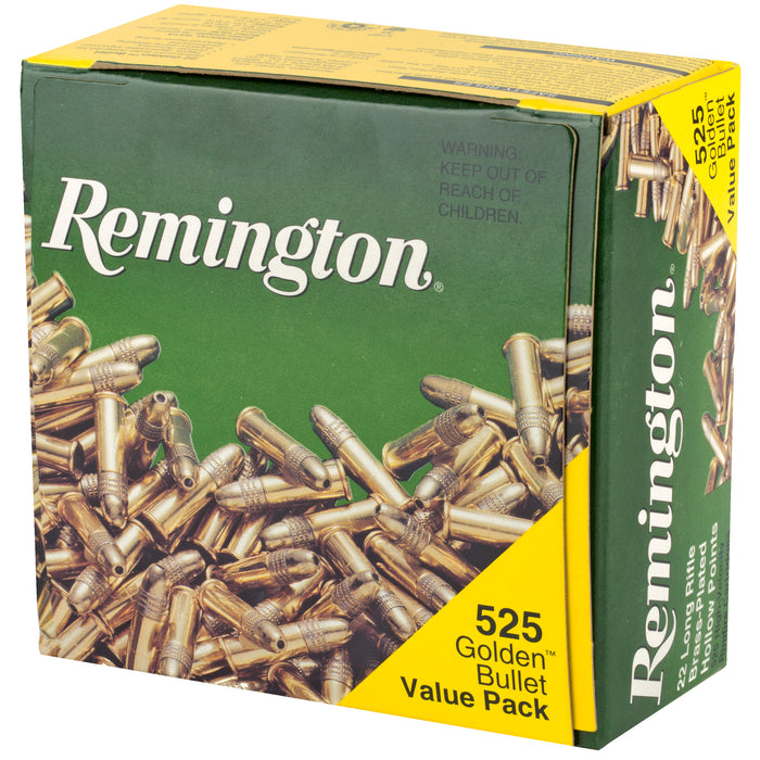 Remington Ammunition Golden Bullet, Rem.21250 1622c    22lr 36 Hp(6300rds)     525/12