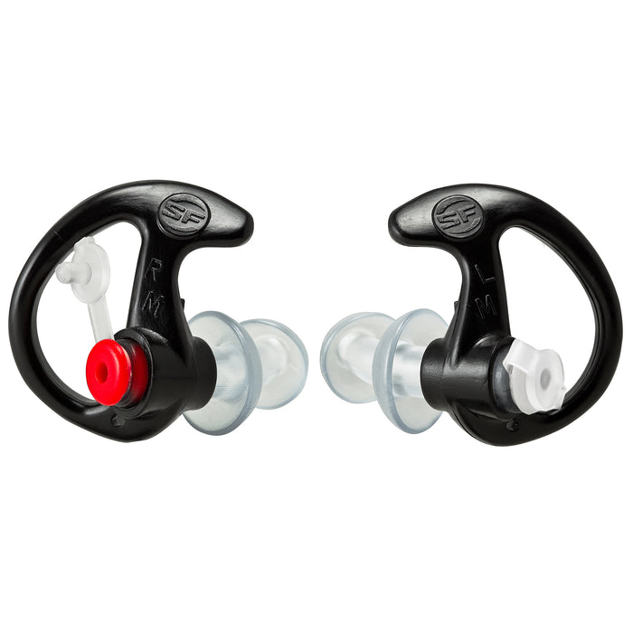 Surefire Ep3, Sf Ep3-bk-mpr  Dbl Flanged    Earplugs Md Blk