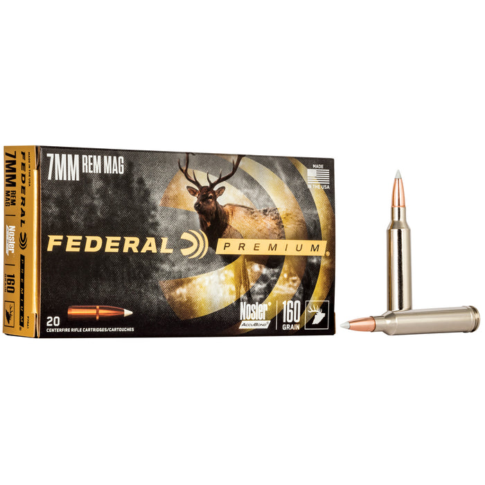 Federal Premium, Fed P7ra1          7mm Mg  160 Ab           20/10