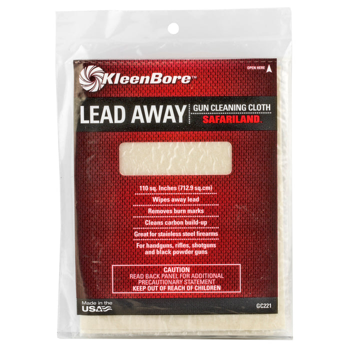 Kleen-bore Lead Away, Kln Gc221  Lead Away Gun Cloth