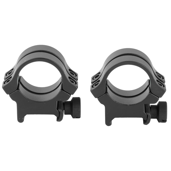 Weaver Mounts Scope Ring Set, Weav 49047 Rings Quad-lock 1in Hi  Mat