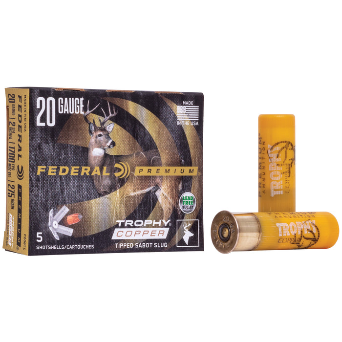 Federal Premium, Fed P208tc    Vtlshk     Cop Sab Slug      5/50