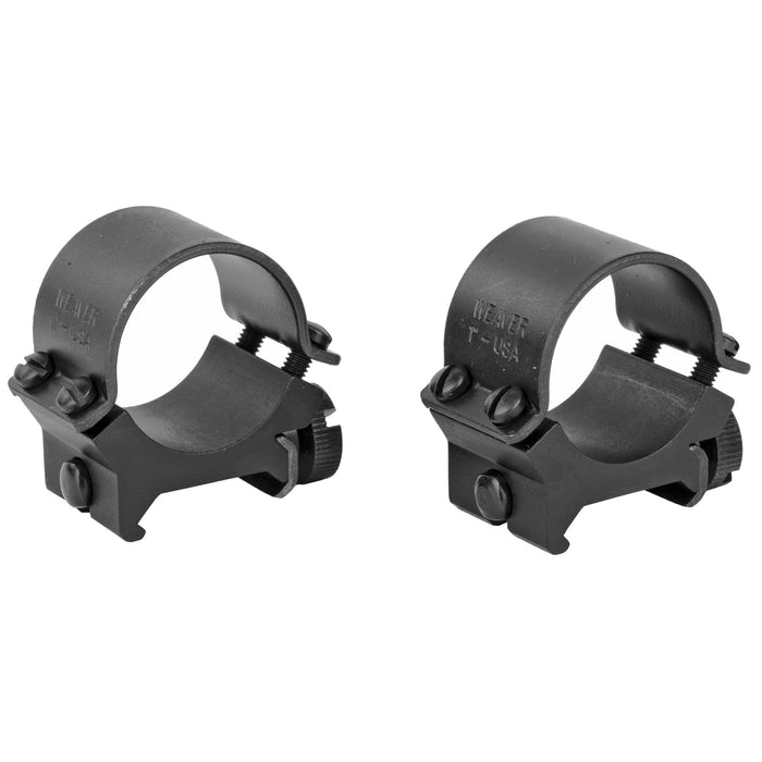 Weaver Mounts Scope Ring Set, Weav 49163 Sure Grip Rngs 1in Med Matt