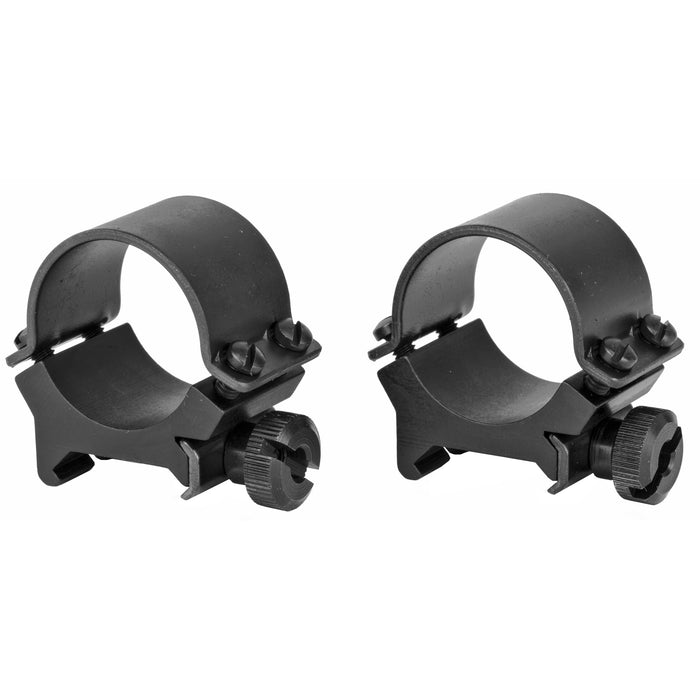 Weaver Mounts Scope Ring Set, Weav 49163 Sure Grip Rngs 1in Med Matt