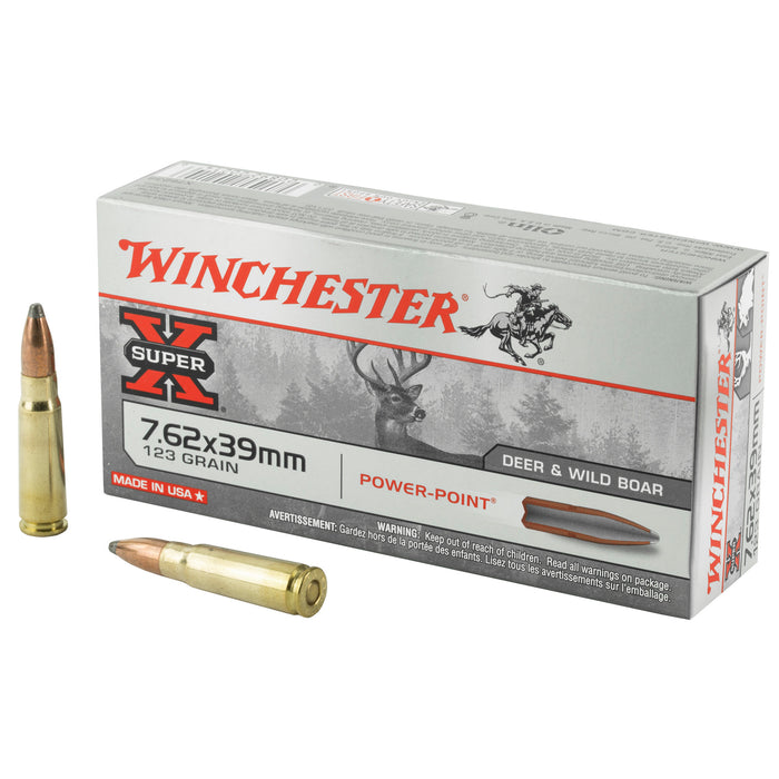 Winchester Ammo Super X, Win X76239        7.62x39 123psp     20/10