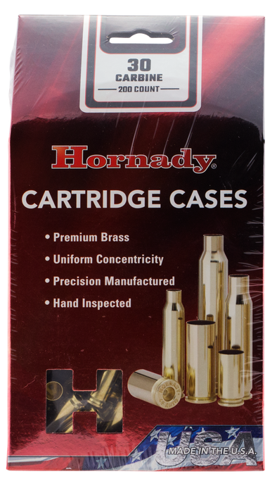 Hornady Unprimed Cases, Horn 8650    Unp Case 30 Carbine             200/5