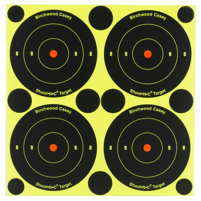 Birchwood Casey Shoot-n-c, Bir 34375 Shoot-n-c 3"  Bullseye             240pk