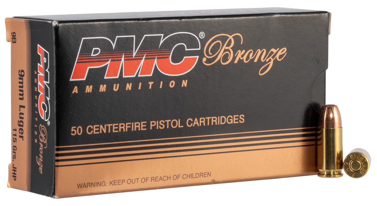 Pmc Bronze, Pmc 9b       9mm    115 Jhp                  50/20