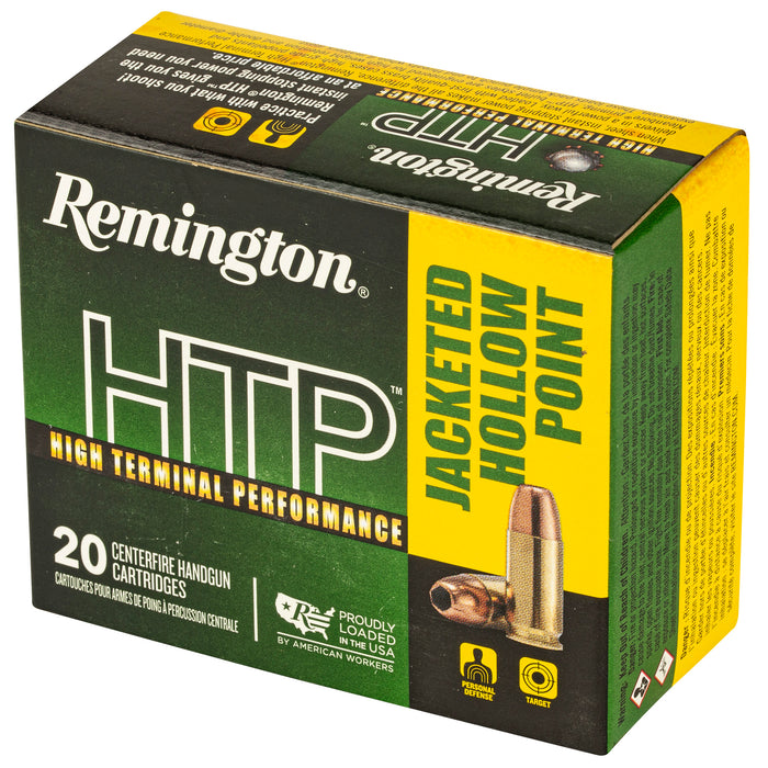 Remington Ammunition Htp, Rem 28295 Rtp9mm8a   Htp 9mm       147jhp   20/25