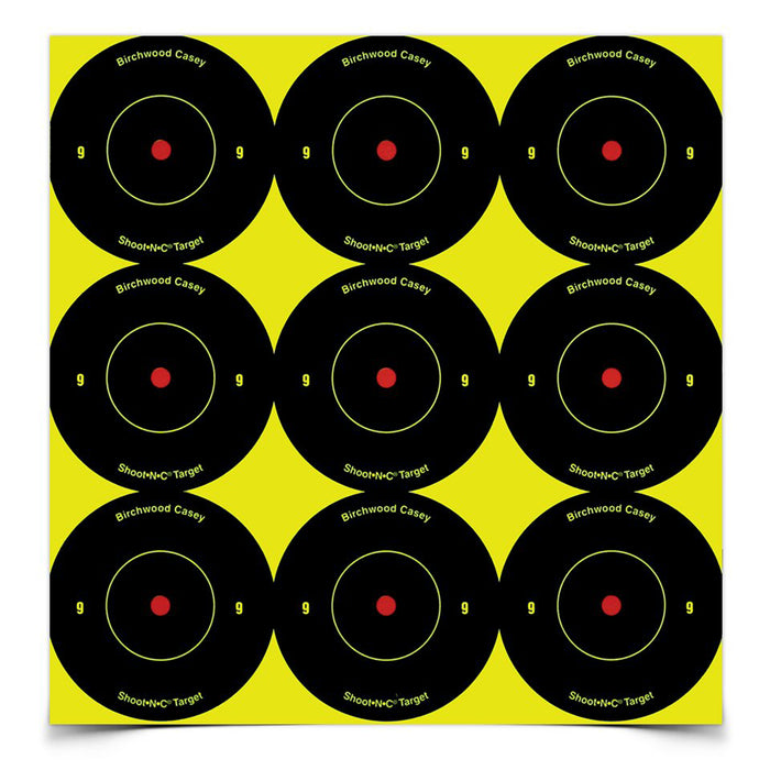 Birchwood Casey Shoot-n-c, Bir 34210 Shoot-n-c 2"  Bullseye             108pk