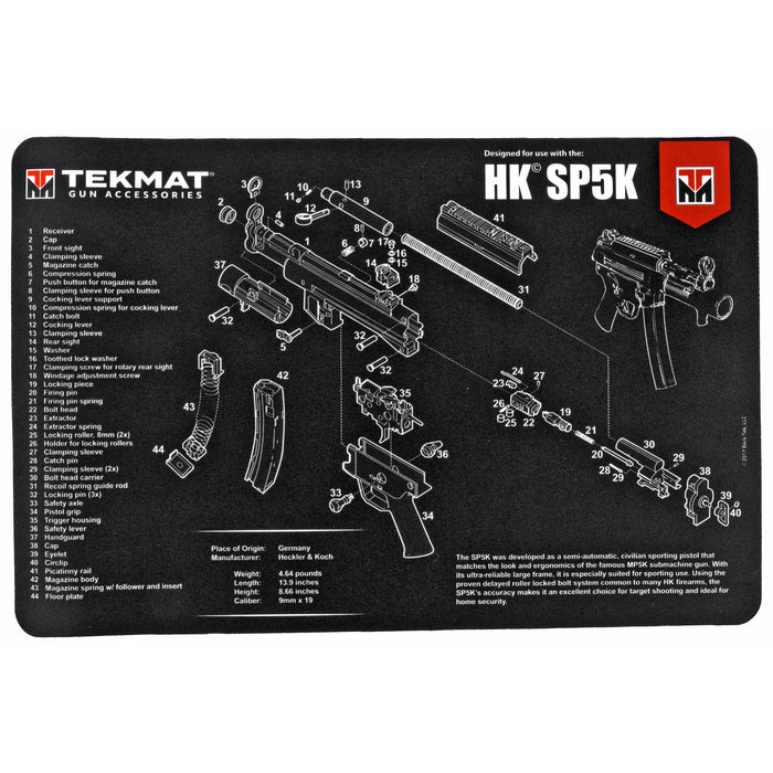 Beck Tek, Llc (tekmat) Original Cleaning Mat, Tekmat Tekr17hksp5k     Hk Sp5k