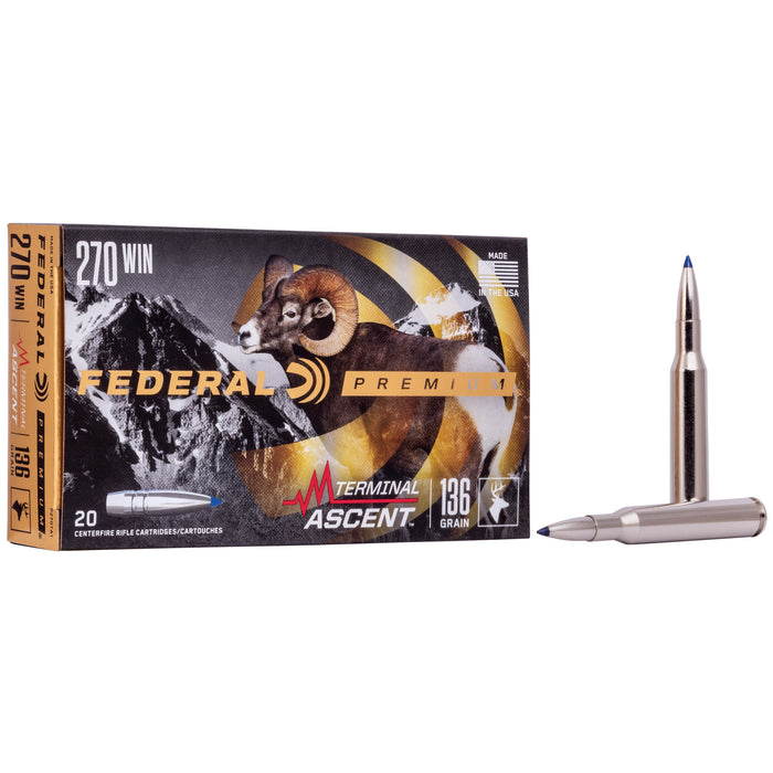 Federal Premium, Fed P270ta1        270     136 Term Ascent  20/10