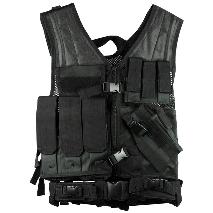 Ncstar Tactical, Nc Ctv2916b      Tact Vest Blk  M-2xl