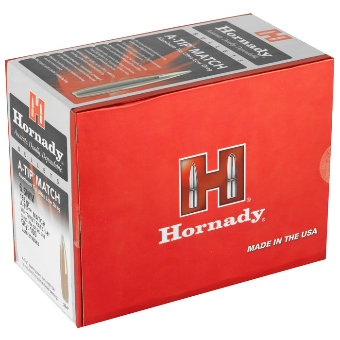 Hornady A-tip, Horn 2638   Bull .264 153 A-tip Match       100/10