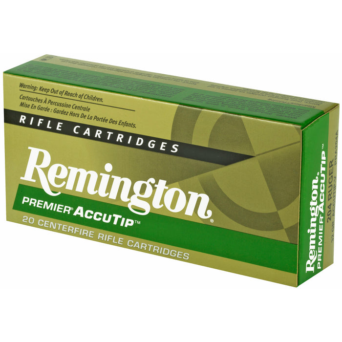 Remington Ammunition Premier, Rem 29218 Pra204a   204 Rug 32 Accutip      20/10