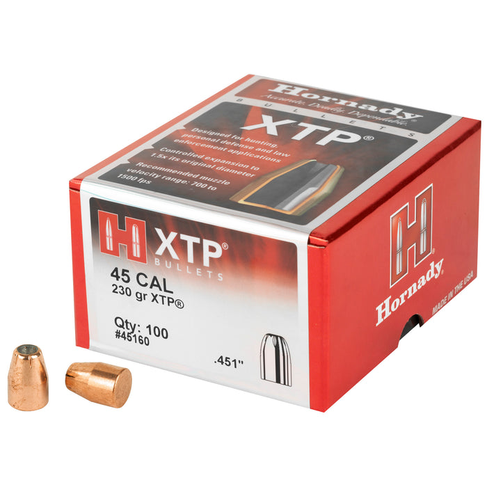 Hornady Xtp, Horn 45160  Bull .451  230 Hpxtp            100/15