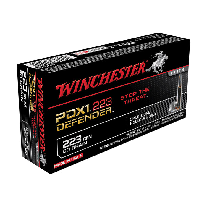 Winchester Ammo Pdx1 Defender, Win S223rpdb      223     60 Pdx1    20/10