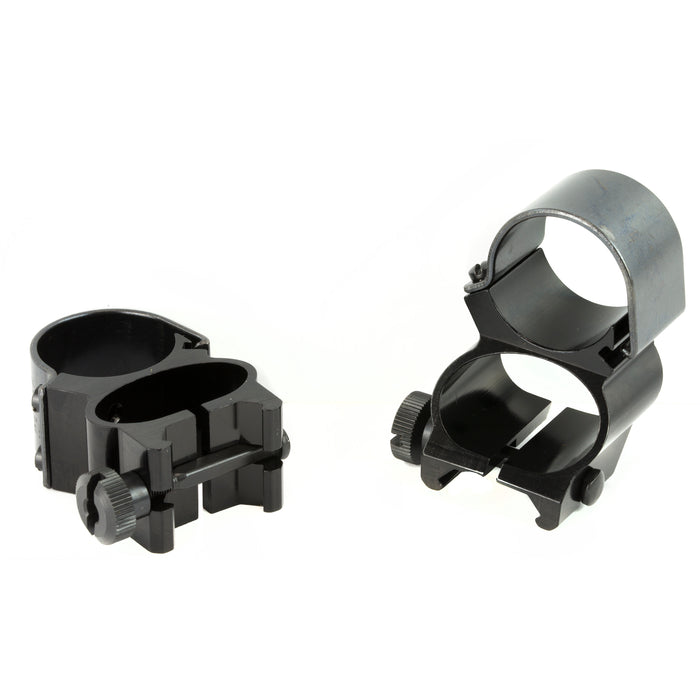 Weaver Mounts Scope Ring Set, Weav 49512 1in See Thru Extrgs Detach