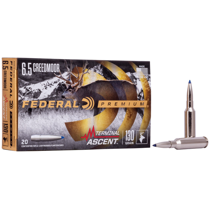 Federal Premium, Fed P65crdta1      6.5crd  130 Term Ascent  20/10