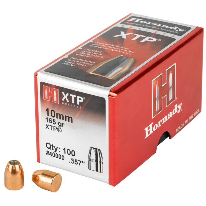 Hornady Xtp, Horn 40000  Bull 10mm  155 Hpxtp            100/25