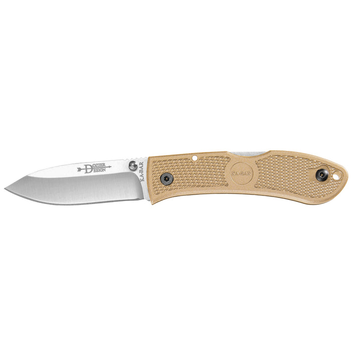 Ka-bar Dozier, Kabar 4062cb  Dozier Fold Hunter Coy Brn