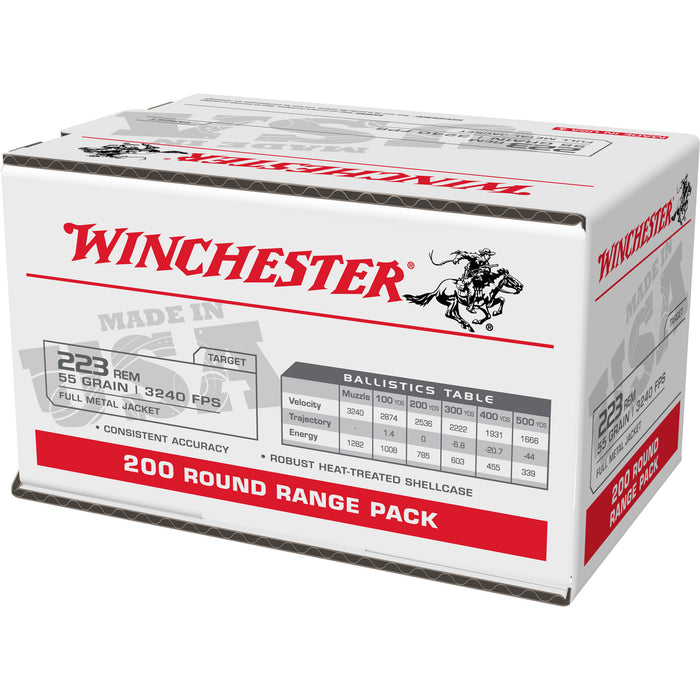 Winchester Ammo Usa, Win W223200    223        55 Fmj    200/4 *vp*