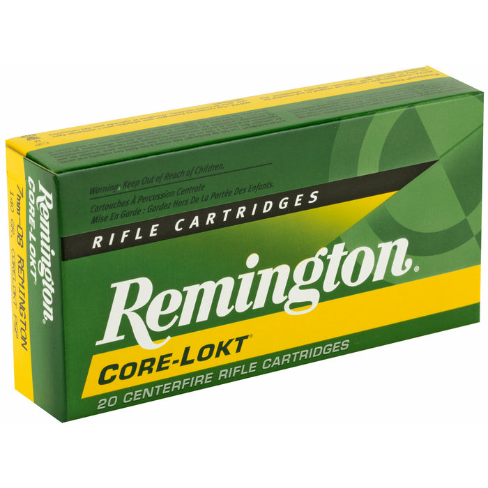 Remington Ammunition Core-lokt, Rem 21337 R7m081  7mm08    140 Pspcl        20/10