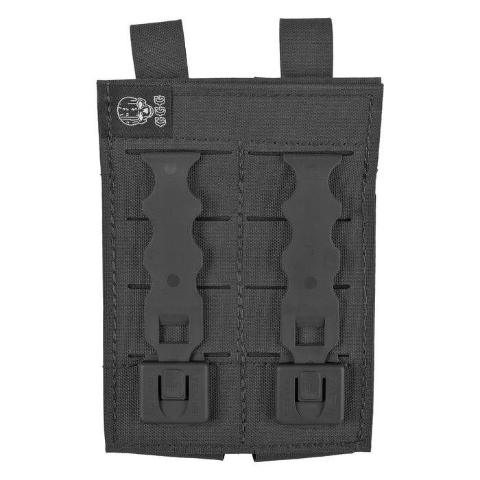 Ggg Double Pistol Mag Pouch Blk