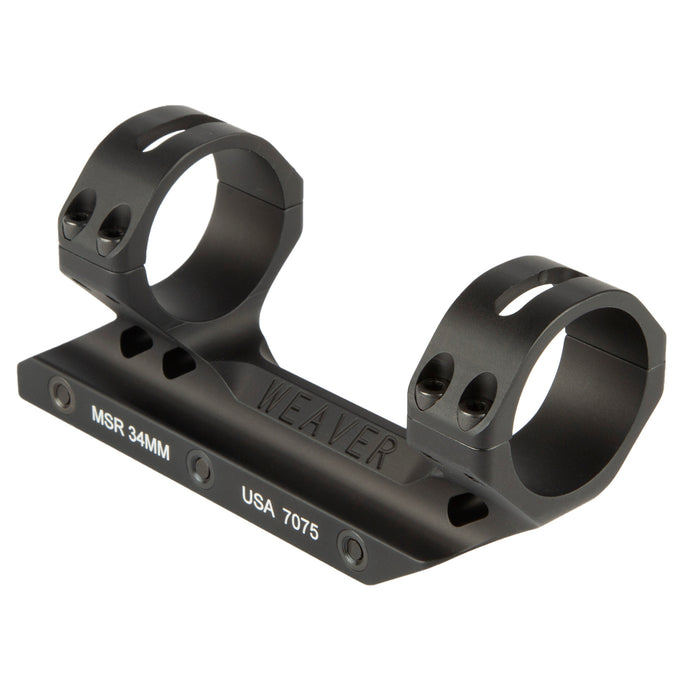 Weaver 34mm Fixed Msr Mount Matte