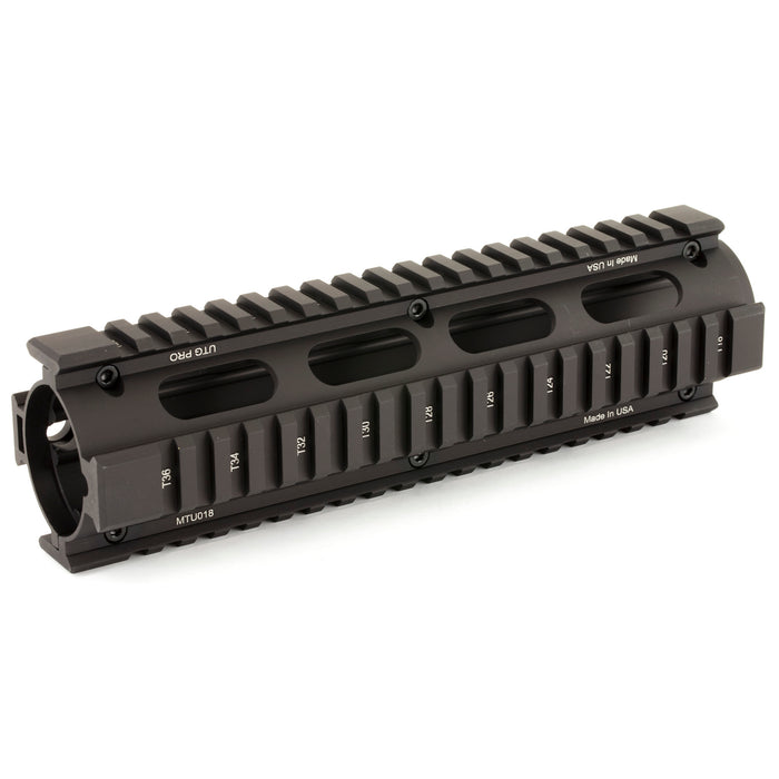 Utg Pro Ar 9" 308 Style Quad Rail Bk