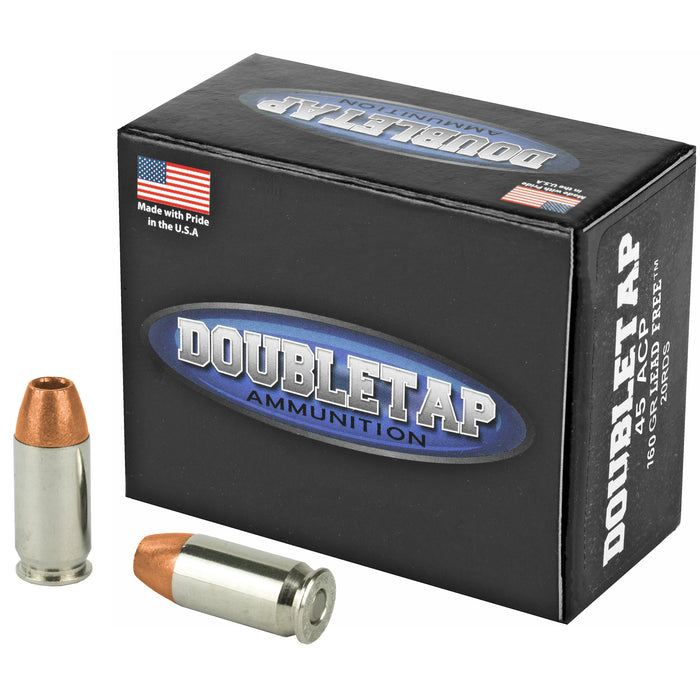 Dbltap 45acp+p 160gr Schp 20/1000