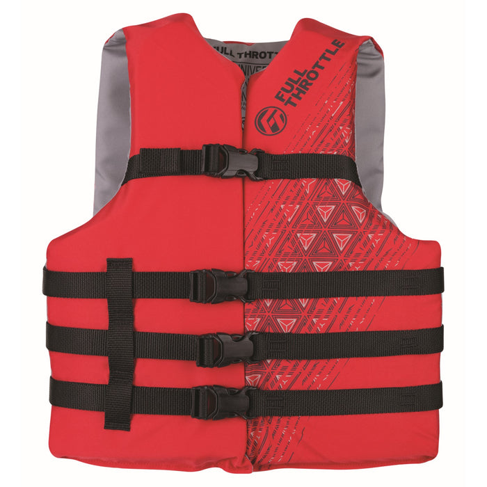 Full Throttle Adult Nylon Life Jacket