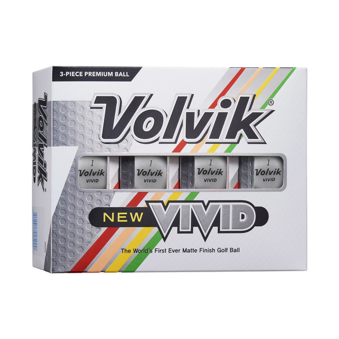 Volvik 2022 Vivid Golf Balls Matte 12pk