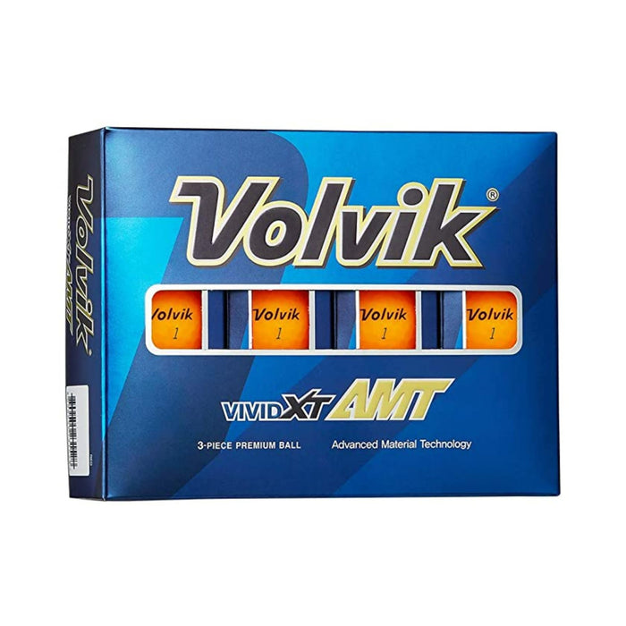 Volvik Vivid XT AMT Golf Balls Matte 12pk