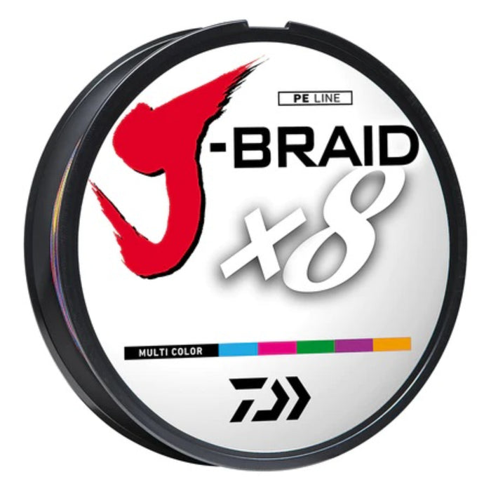 Daiwa J-Braid X8 Filler Spool Multi-Color Mono