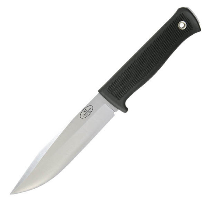 Fallkniven S1 Fixed Blade 5.1 in Black Blade Leather Sheath