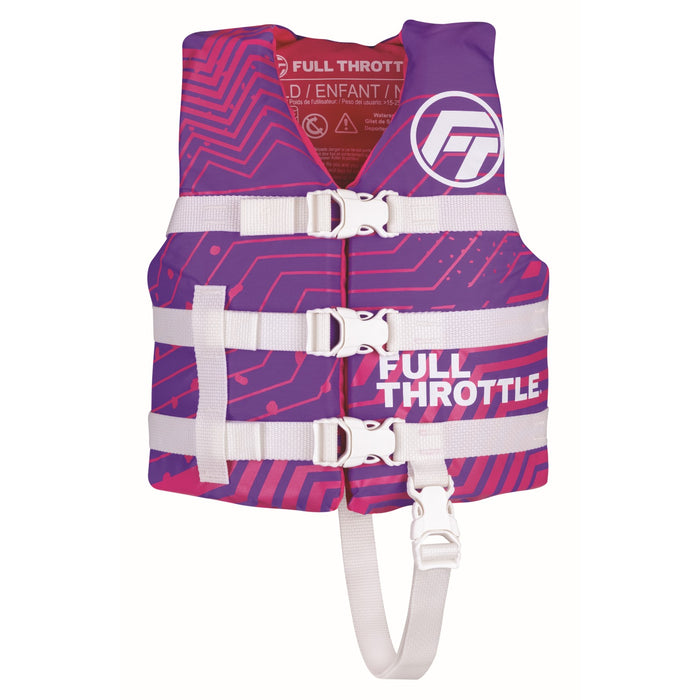 Full Throttle Child Nylon Life Jacket