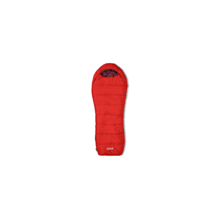 Coleman Tidelands Sleeping Bag 40 Degree Mummy Red