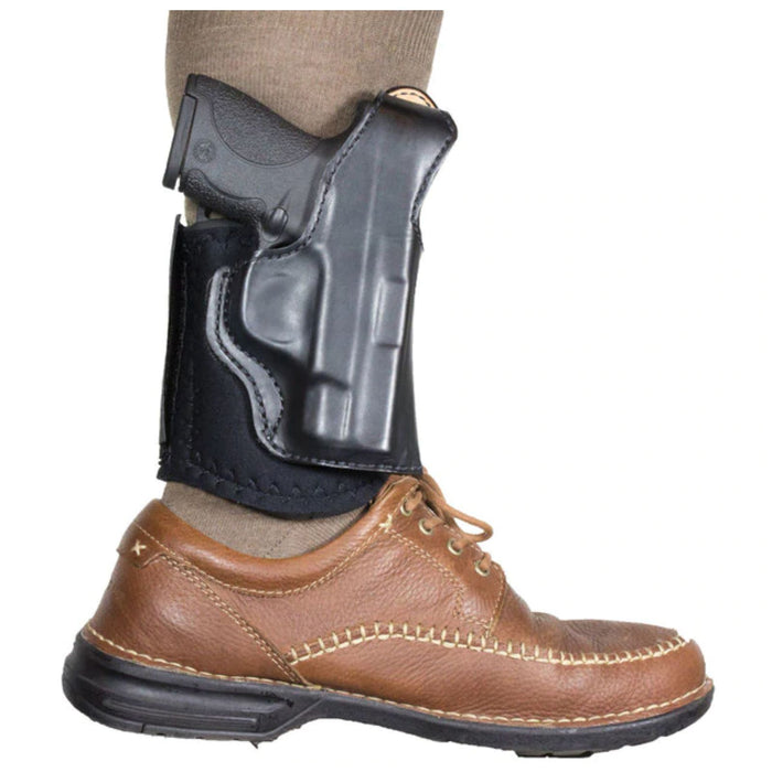 DeSantis Die Hard Ankle Rig P365 Black Leather RH