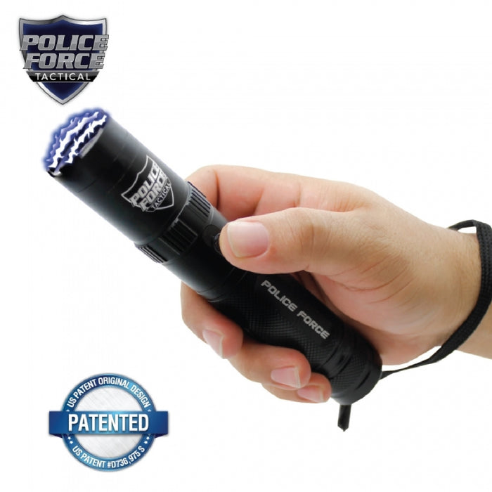 Police Force Tactical 9.2 mil Stun Flashlight