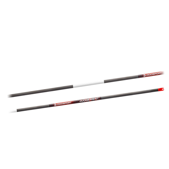 Bloodsport Judgement Bare Shaft Arrow 500 Spine 12 Pack