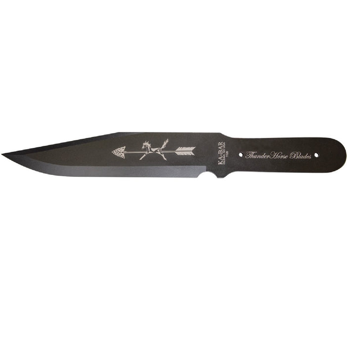 KA-BAR ThunderHorse Thrower 10.25 in Blade Stainless Handle