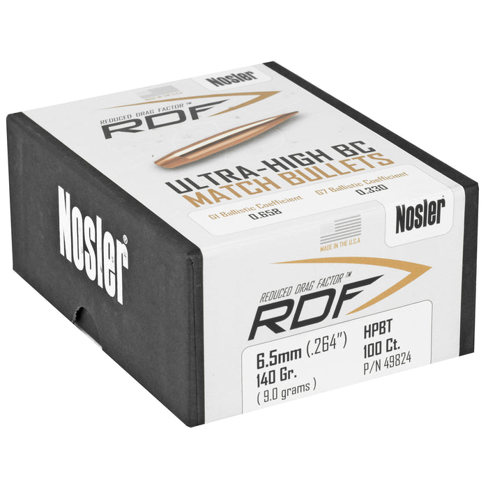 Nosler Rdf 6.5mm 140 Hpbt 100ct