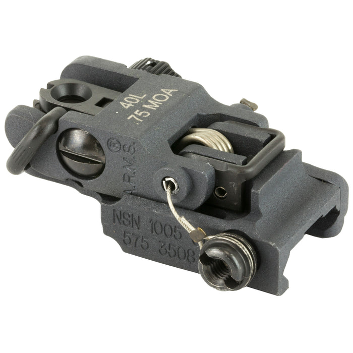 Arms Low Profile Flip Up Rear Sight