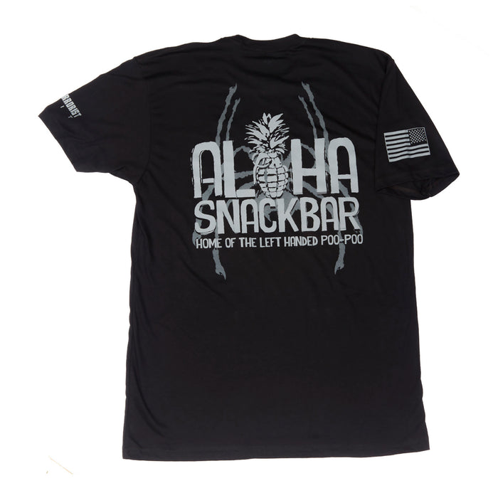 Spike's Tshirt Aloha Snackbar Blk L